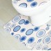 Tapis de Cuisine Tapis de Bain Set de salle de bain 3 pièces antidérapant tapis de bain + tapis de toilette + tapis en U - B07M7CSC45